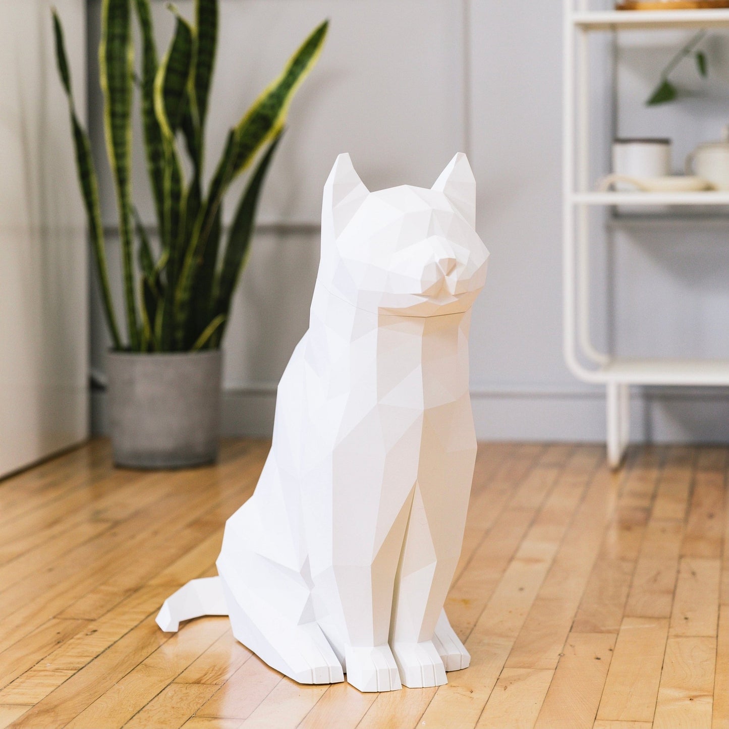 Lily - The Cat / White