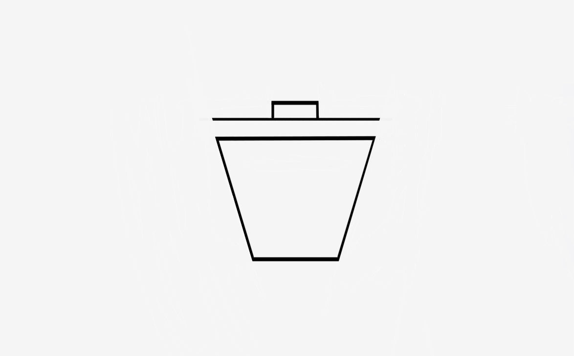 Trash Can Icon - AHA