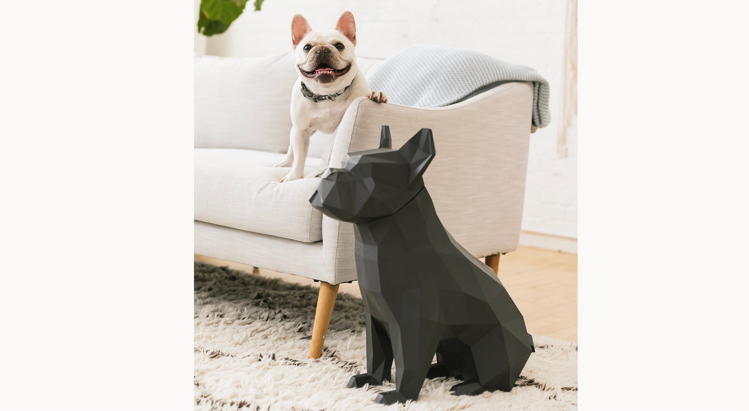 Max - The French Bulldog - Abstract Home Art