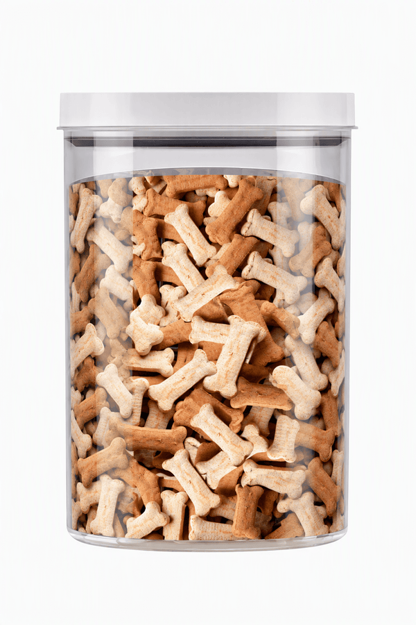 Airtight Bin: Premium Pet Food Storage - Abstract Home Art