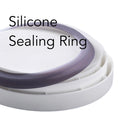 Load image into Gallery viewer, Airtight Bin with Lid Open - Airtight storage bin with silicone-sealed lid open, showing food-safe design.
